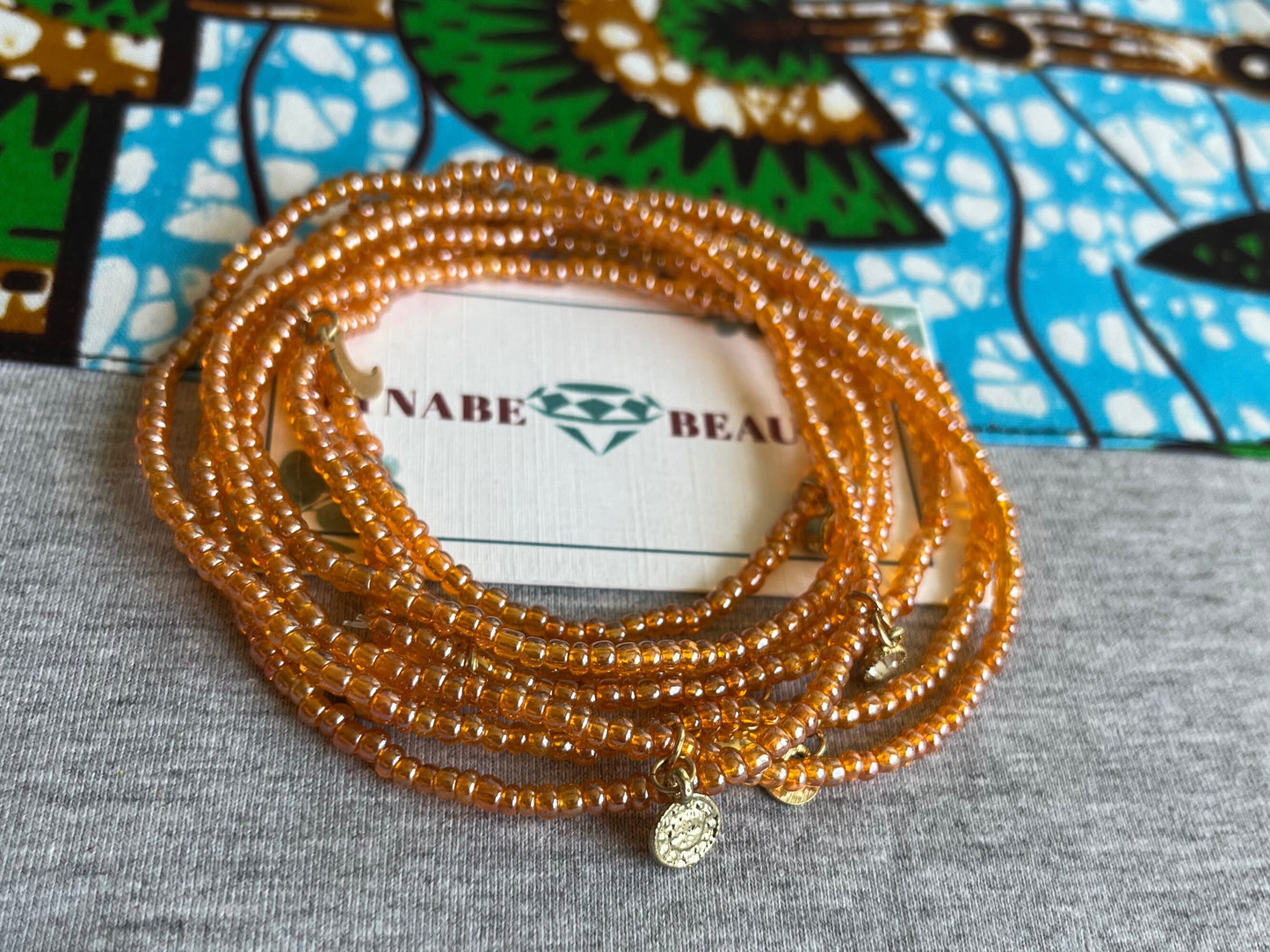 African waist beads black owned. African waist beads with charms for weight loss, cultural jewelries, authentic African waist beads