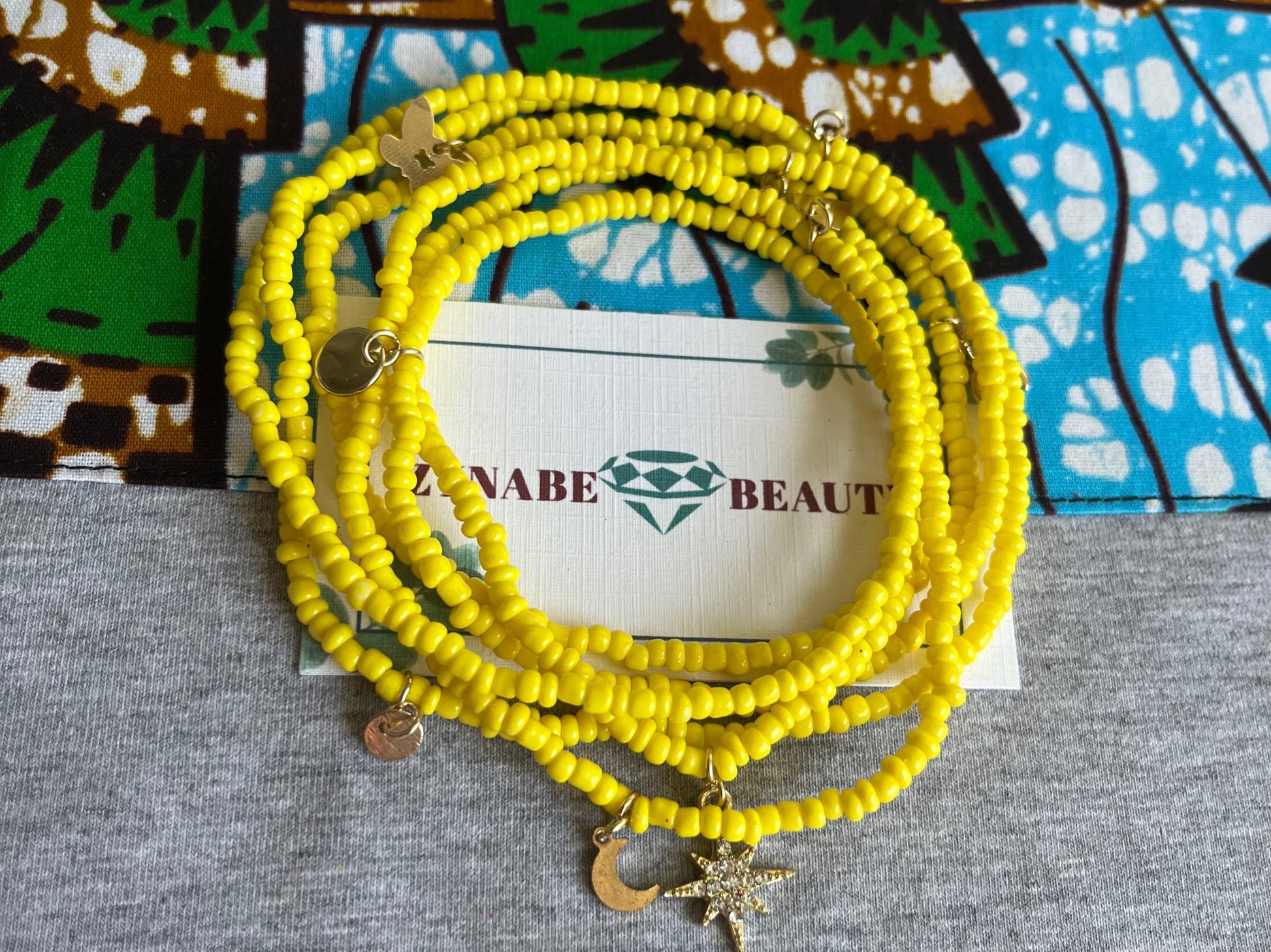 African waist beads black owned. African waist beads with charms for weight loss, cultural jewelries, authentic African waist beads