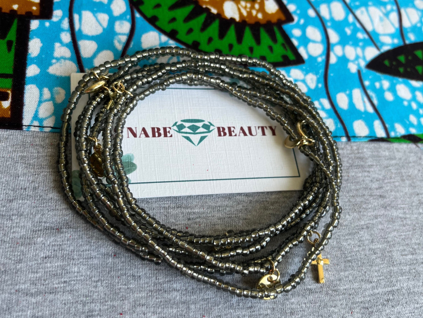 African waist beads black owned. African waist beads with charms for weight loss, cultural jewelries, authentic African waist beads